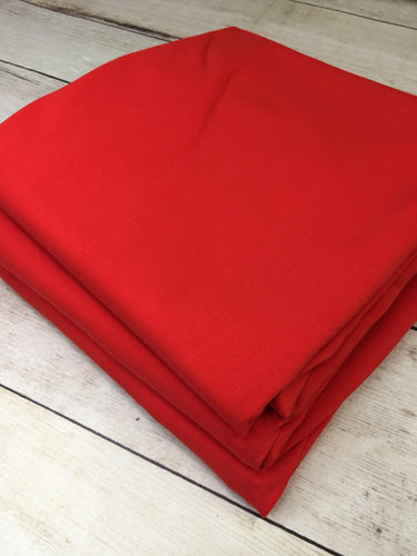 Red 12oz Jersey Luxe Solid
