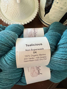 Tealicious 100% Merino Wool