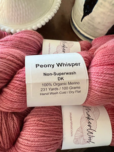 Peony Whisper 100% Merino Wool