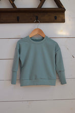 Load image into Gallery viewer, 1-3yr Seafoam Grow With Me Slouchy Dolman