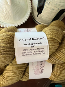 Colonel Mustard 100% Merino Wool