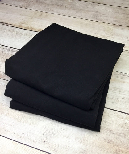 Black 12oz Jersey Luxe Solid