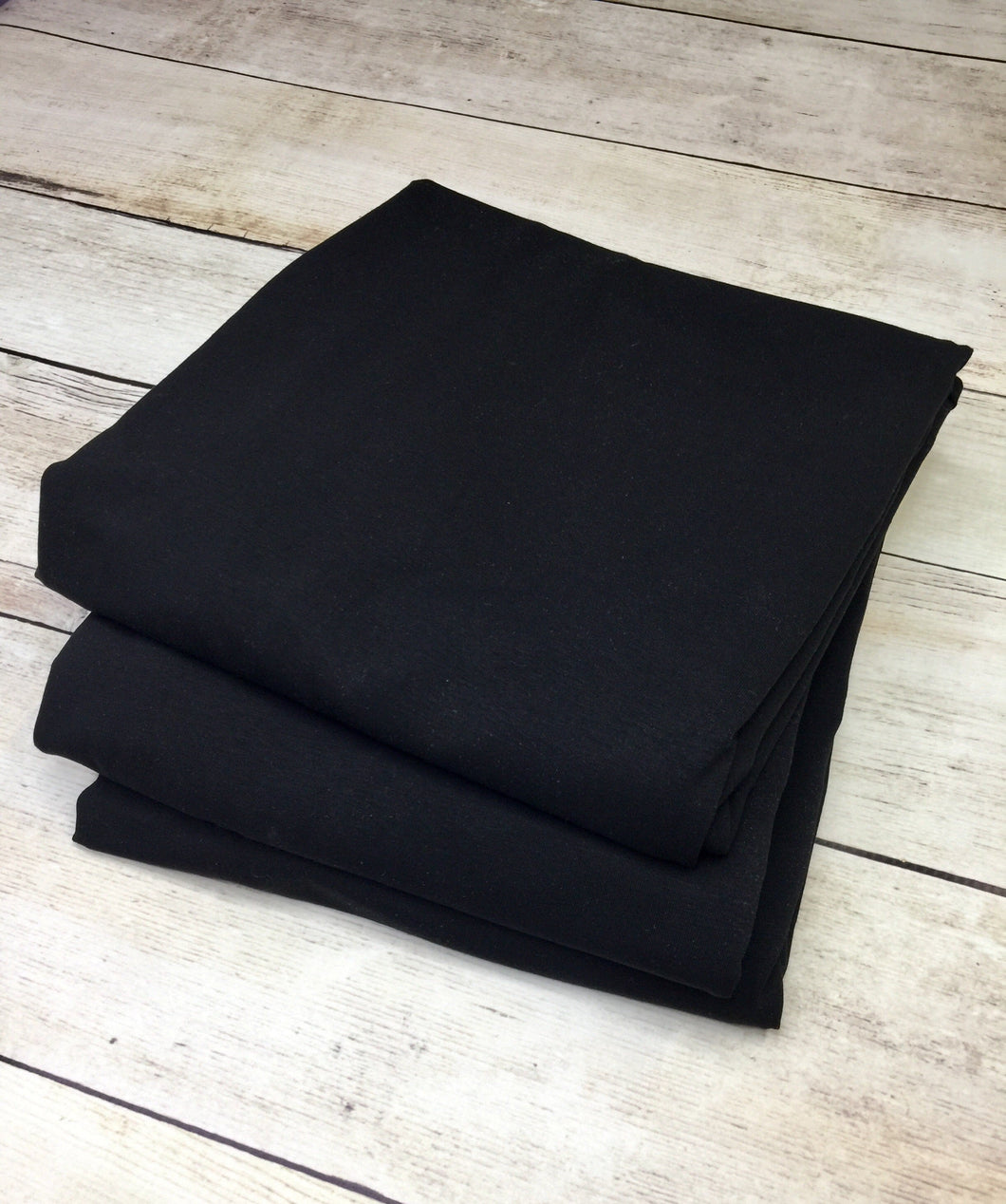 Black 12oz Jersey Luxe Solid