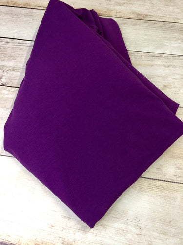 Dark Purple 12oz Jersey Luxe Solid
