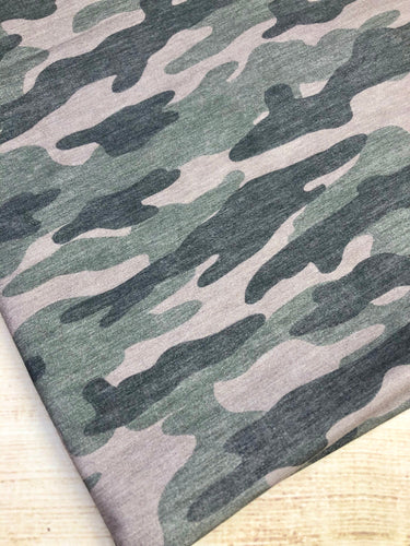 Green Camo Bamboo Spandex