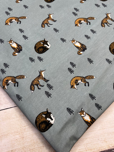 Blue Foxes Bamboo Spandex