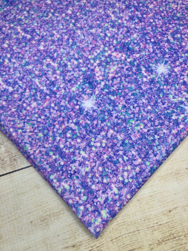 Light Purple Faux Glitter Bullet