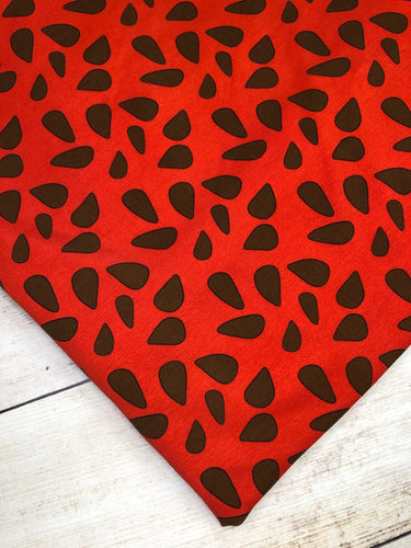 Watermelon Seeds Cotton Spandex