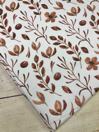 Toasted Flora Cotton Spandex