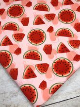 Load image into Gallery viewer, Pink Watermelon Slices Cotton Spandex