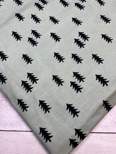 Trees Cotton Spandex