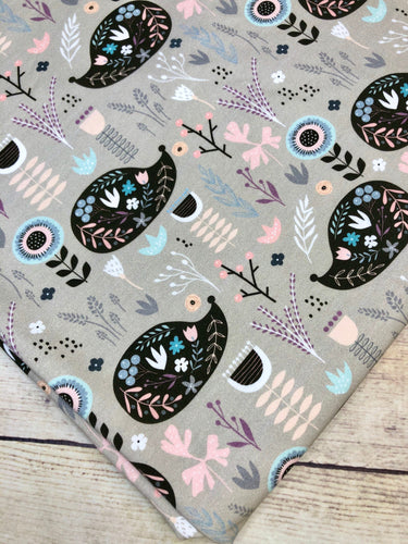 Floral Hedgies Cotton Spandex