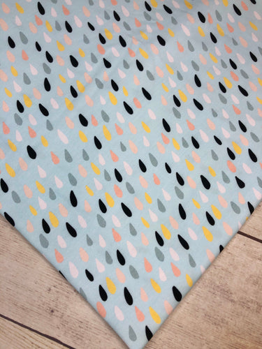 Rain Drops Cotton Spandex