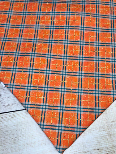Fall Plaid Cotton Spandex