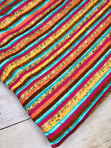 Fall Stripes French Terry