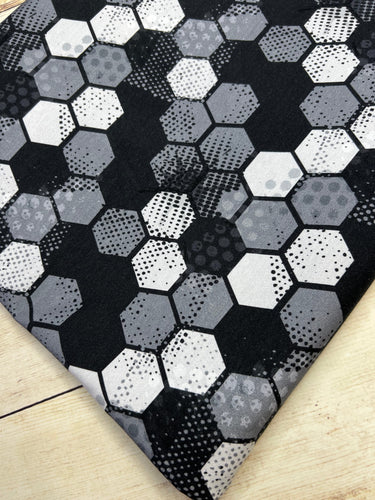 Hexagons French Terry