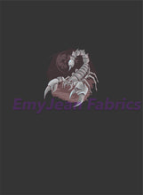 Load image into Gallery viewer, Scorpion Cotton Spandex Panel