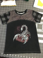 Load image into Gallery viewer, Scorpion Cotton Spandex Panel