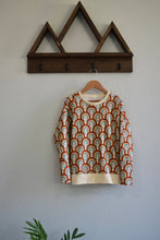 Load image into Gallery viewer, 6-9yr  Retro Rainbows Grow With Me Slouchy Dolman