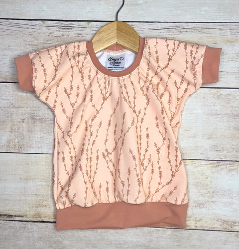 2T Blushing Vines Sugar Pie Top