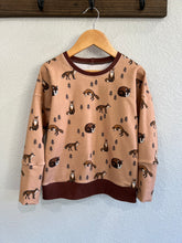Load image into Gallery viewer, 3-6yr Orange Foxes Grow With Me Slouchy Dolman