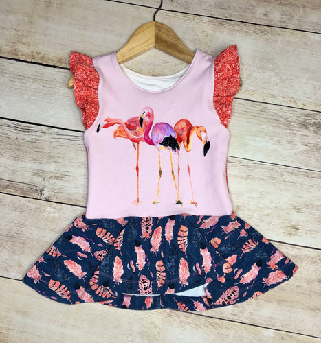 4T Flamingos Isla Top